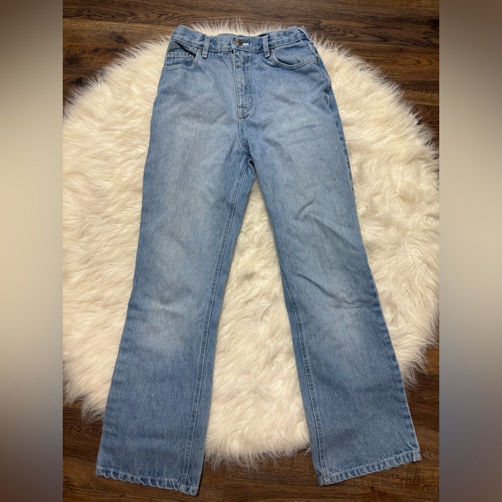 Vintage Route 66 High waisted Jeans (size 14 youth)